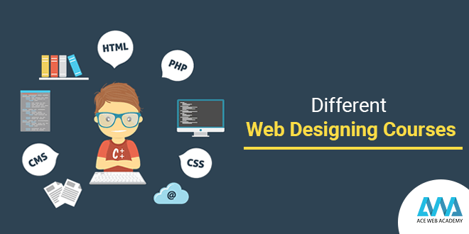 Different web designing courses